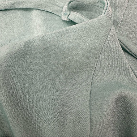 Samantha Sipos Butterfly Halter Neck Slip Dress Mint Pastel Green Size Small - Picture 6 of 10